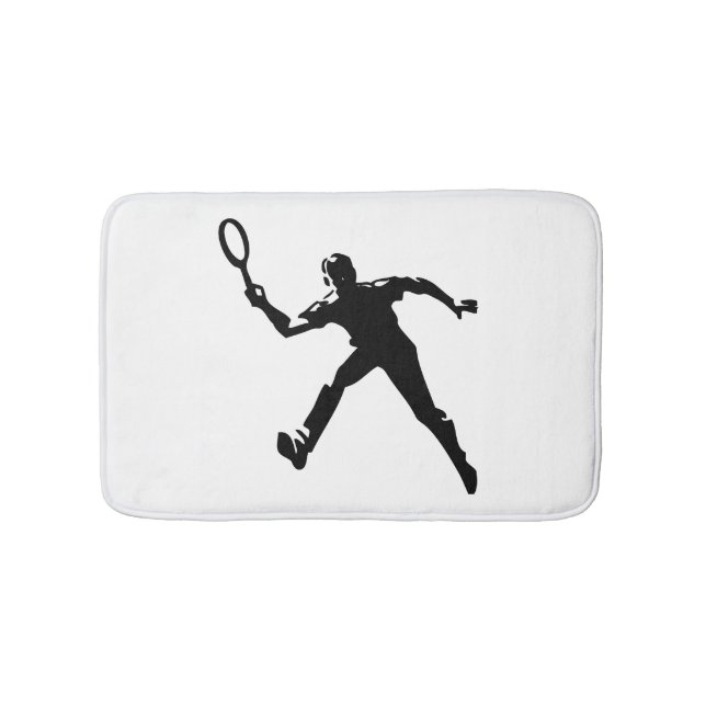 Alfombrilla De Baño Jugador de tenis (Anverso)