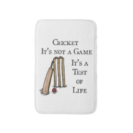 Alfombrilla De Baño Jugadores de críquet