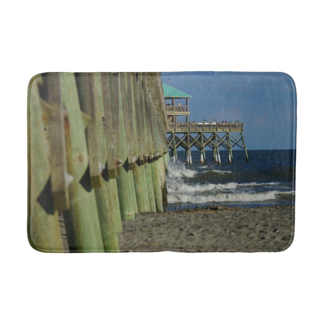 Alfombrilla De Baño Junto a Folly Pier (Anverso)