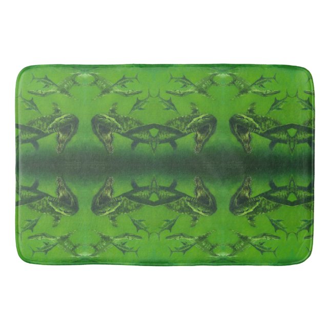 Alfombrilla De Baño Jurassius Pliosaur Bath Mat (Anverso)