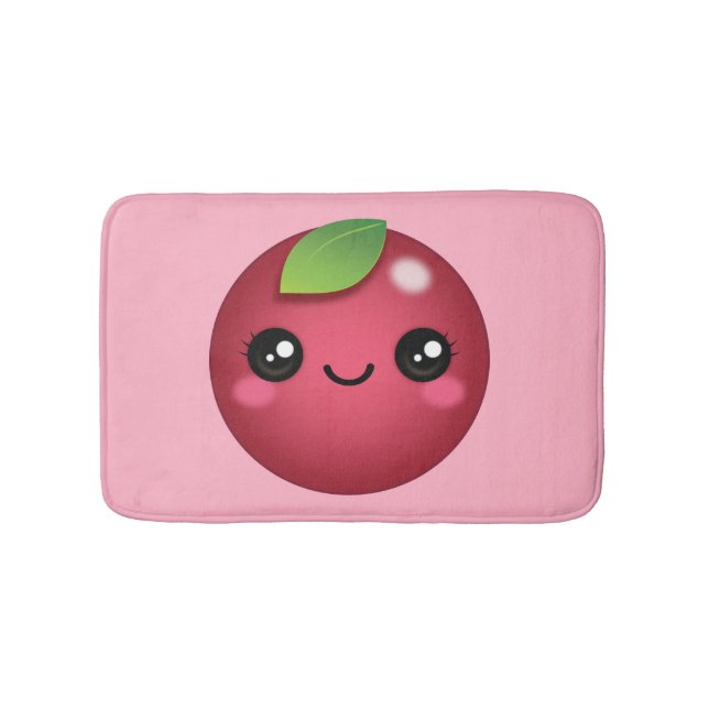 Alfombrilla De Baño Kawaii Cranberry Bath Mat (Anverso)