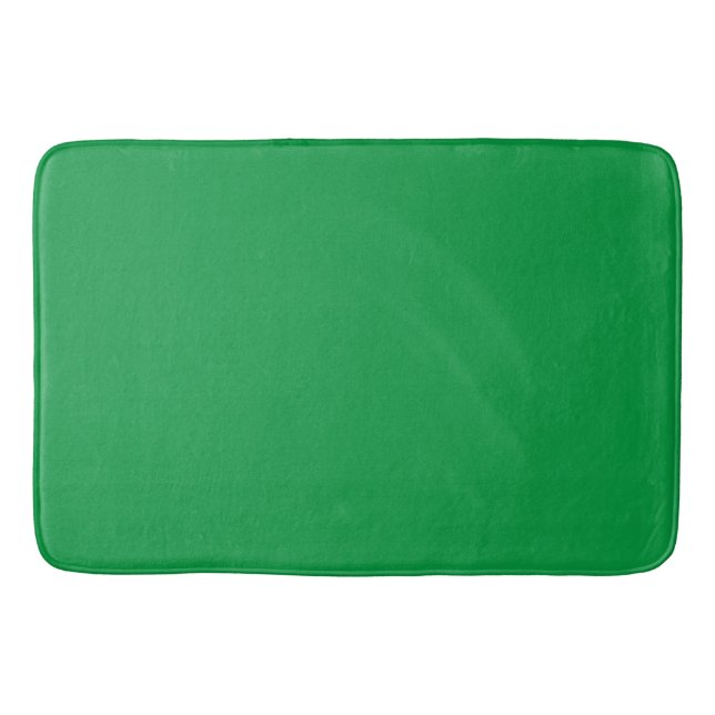 Alfombrilla De Baño Kelly Green #06983E, Algae (Anverso)