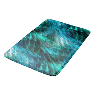 Alfombrilla De Baño kelpie sin par en verde azulado :