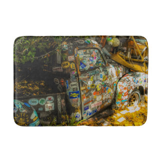 Alfombrilla De Baño Key West es Art, Old Pickup Truck