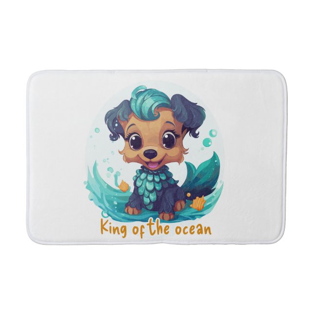 Alfombrilla De Baño King of the ocean (Anverso)