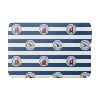 Alfombrilla De Baño KiniArt Snorkeling Basset Porthole