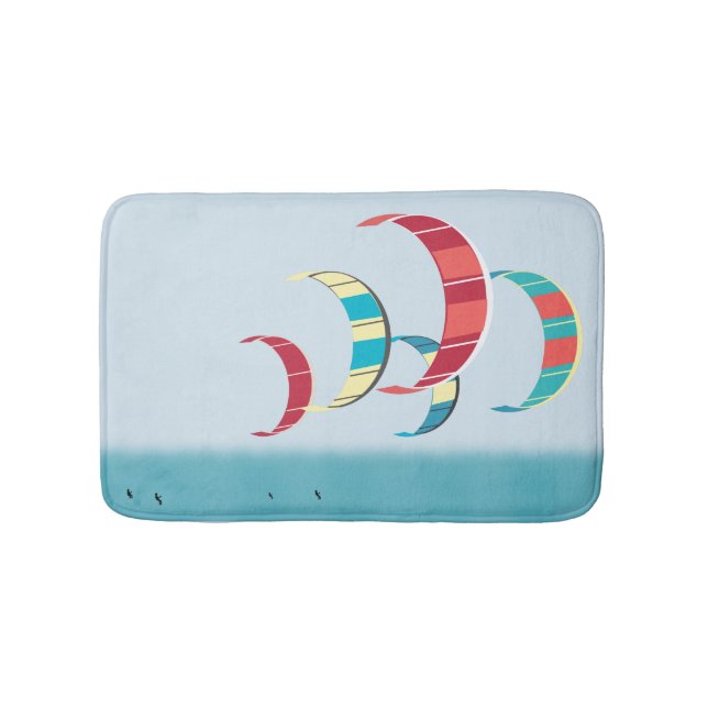 Alfombrilla De Baño Kite Surfing (Anverso)