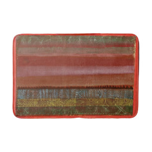 Alfombrilla De Baño Klee - Paisaje plano, arte abstracto