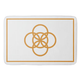 Alfombrilla De Baño Knot de oro