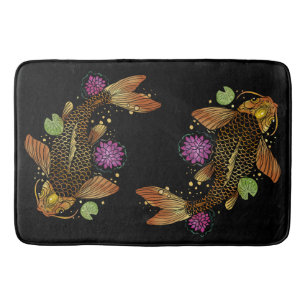Alfombrilla De Baño Koi Fish