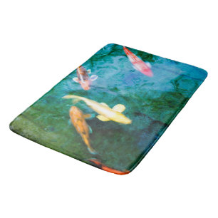 Alfombrilla De Baño Koi Fish