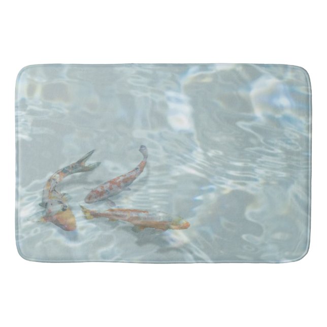 Alfombrilla De Baño Koi Pond (Anverso)