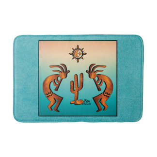Alfombrilla De Baño Kokopelli Bath Mat del suroeste