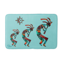 Kokopelli Bath Mat del suroeste