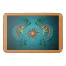 Kokopelli Sun Southwest Turquoise