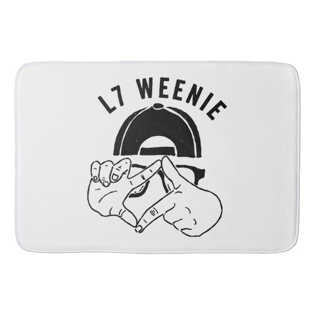 Alfombrilla De Baño L7 Weenie (Anverso)