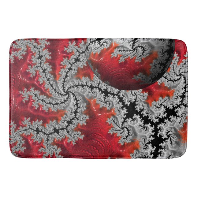 Alfombrilla De Baño La belleza de Mandelbrots Bath Mat (Anverso)