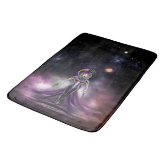 Alfombrilla De Baño La Belleza De Trilia Fractal Art Retrato