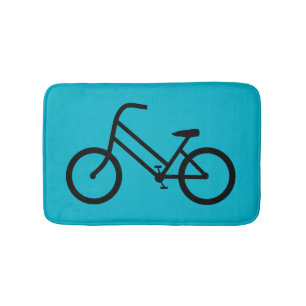 Alfombrilla De Baño La bicicleta de las mujeres