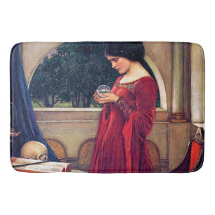 Alfombrilla De Baño La bola de cristal, John William Waterhouse