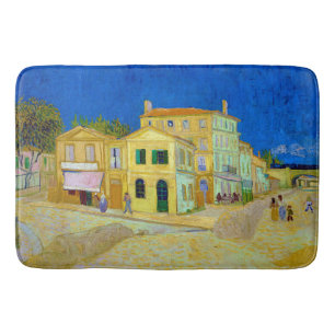 Alfombrilla De Baño La casa amarilla, Van Gogh