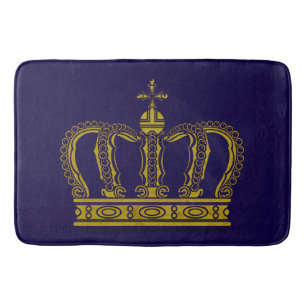 Alfombrilla De Baño La Corona Real Dorada + tu trasero. e ideas