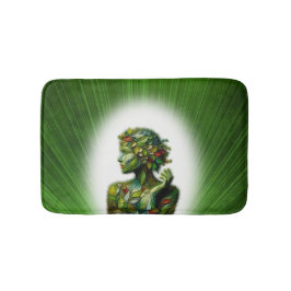 Alfombrilla De Baño La Dama Verde