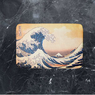 Alfombrilla De Baño La Gran Ola - Arte japonés