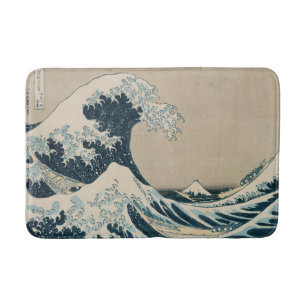 Alfombrilla De Baño La gran ola de Kanagawa