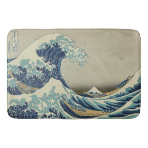 Alfombrilla De Baño La gran onda de Kanagawa
