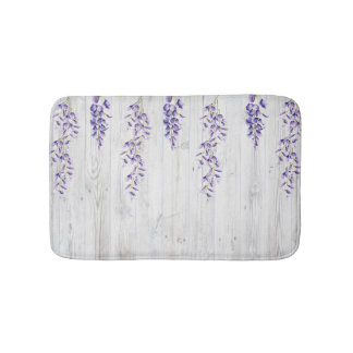 Alfombrilla De Baño La histeria se vierte en la pared de la madera bla