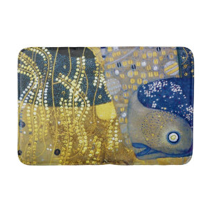 Alfombrilla De Baño La Hydra, Gustav Klimt