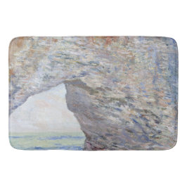 Alfombrilla De Baño La Manneporte cerca de Étretat por Claude Monet