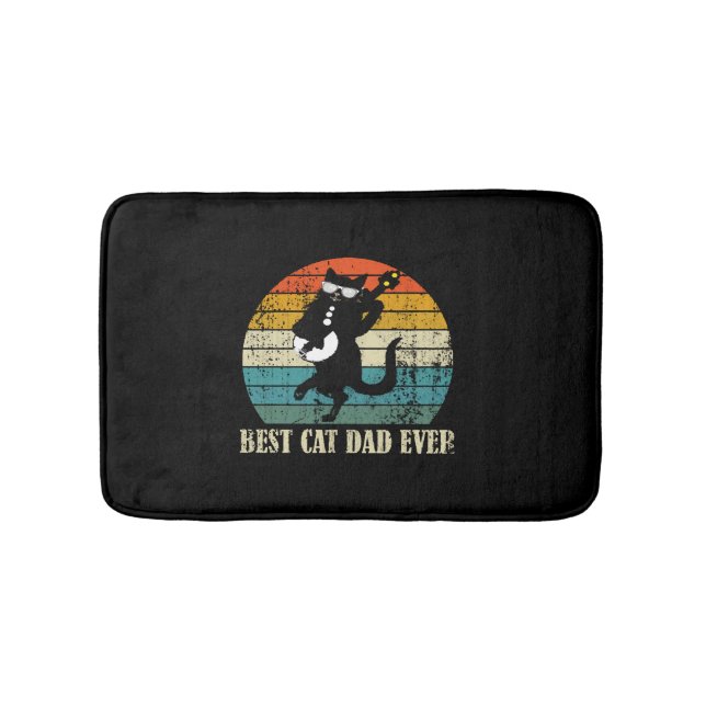 ALFOMBRILLA DE BAÑO LA MEJOR PADRE DE LA CAPA DE RETRO (Anverso)