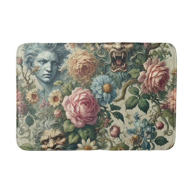 Alfombrilla De Baño La musa ceruleana - victoriano gótico (Anverso)