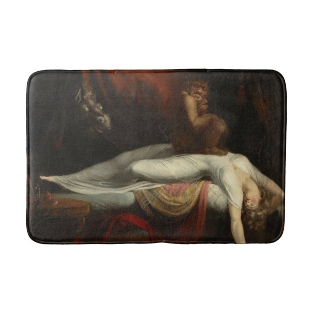 Alfombrilla De Baño La pesadilla (de Henry Fuseli) (Anverso)