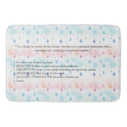 Alfombrilla De Baño La Puerta 3 de Baldur inspirada