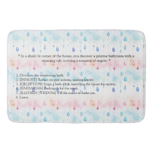 Alfombrilla De Baño La Puerta 3 de Baldur inspirada