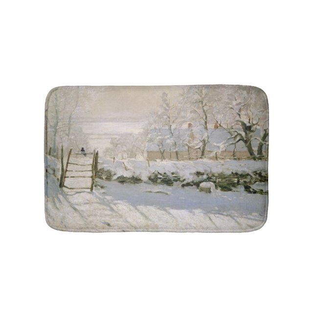 Alfombrilla De Baño La urraca, 1869 (Anverso)