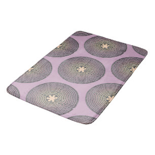 Alfombrilla De Baño Laberinto