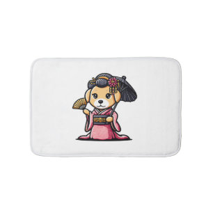 Alfombrilla De Baño Labrador perro recuperador Kimono