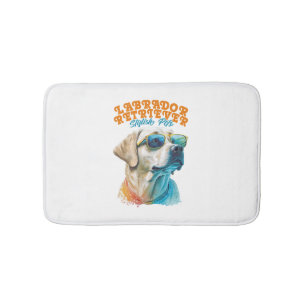 Alfombrilla De Baño Labrador recuperar Mascotas elegantes