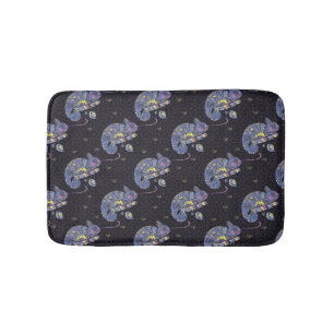 Alfombrilla De Baño Lagarto de Zentangle
