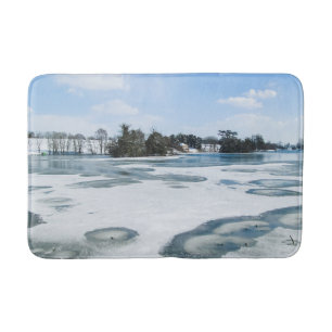 Alfombrilla De Baño Lago Inglés Icy - Personalizado