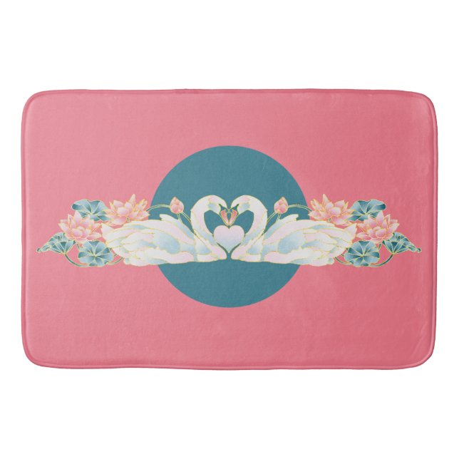 Alfombrilla De Baño Lago Swan (Anverso)