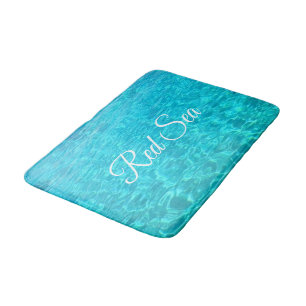 Alfombrilla De Baño Laguna de Azure en el Mar Rojo