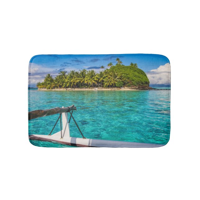 Alfombrilla De Baño Laguna de Bora Bora (Anverso)