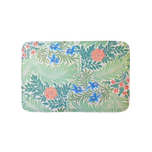 Alfombrilla De Baño Larkspur William Morris (Anverso)