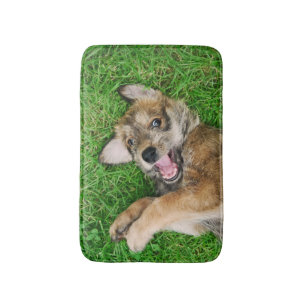 Alfombrilla De Baño Laughing Dog Berger Picard Puppy