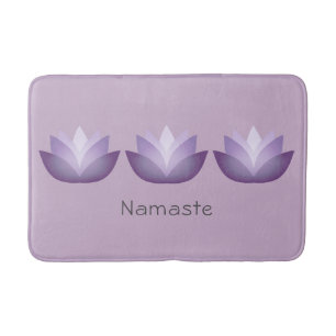Alfombrilla De Baño Lavender Lotus